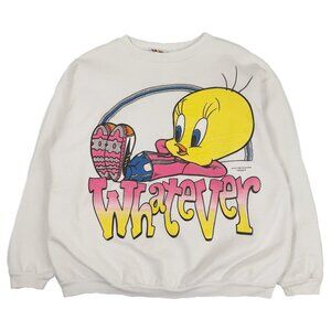 1996 Looney Tunes Tweety Whatever Crewneck XL